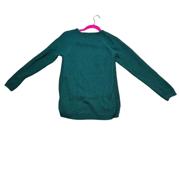 Sonoma Womens Cable Knit Green Sweater Sz S Classic Comfort Basic St Paddys - Picture 2 of 9